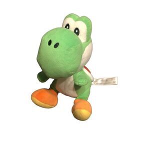 Super Mario Bros Yoshi Plushie Mario 5"